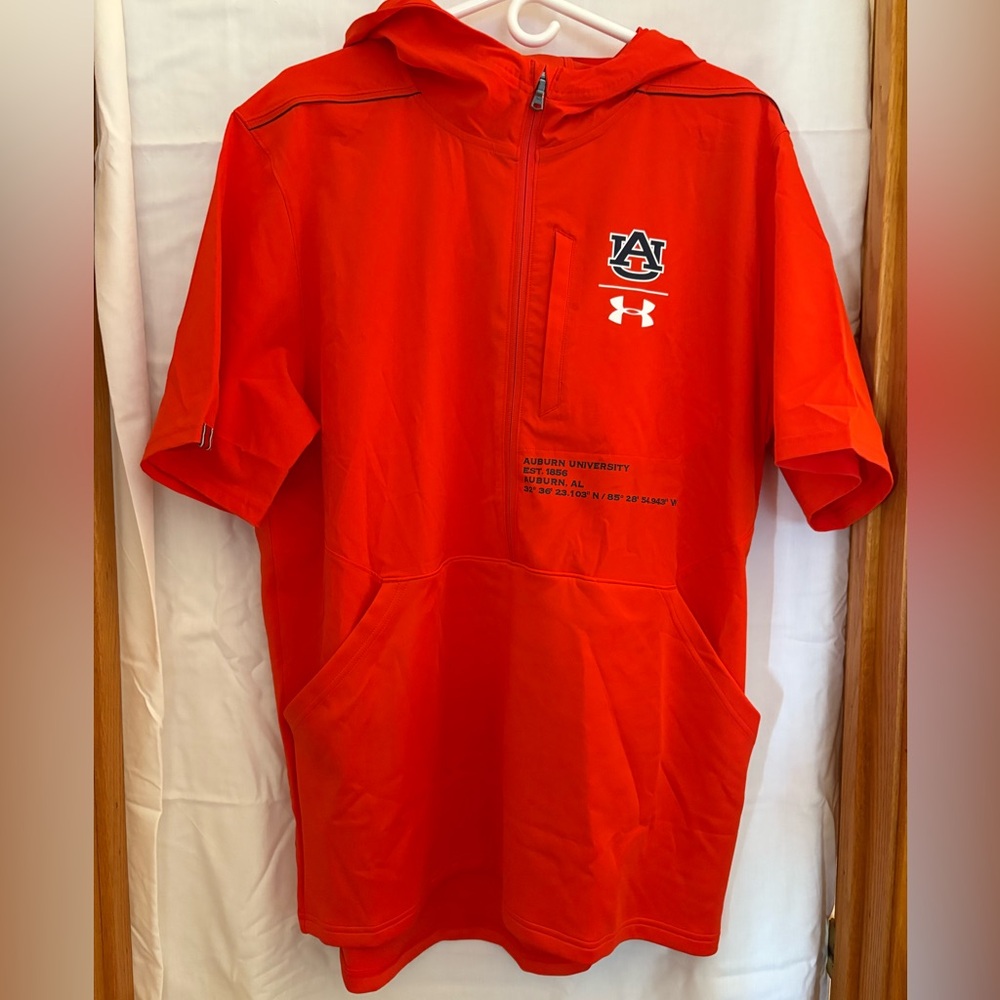 Under Armour Orange Auburn University Hoodie size XL